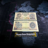 Koleksi 2 1/2 Rupiah Sudirman Tahun 1968 2,5 Rupiah Gress Baru Mulus BAGUS LIPAT