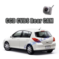Car Rear View Camera CCD CVBS 720P For Nissan Tiida C11 2004~2012 Reverse Night Vision WaterPoof Parking Backup CAM