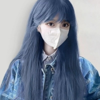 【巴黎精品】長假髮整頂假髮-齊瀏海直髮仿真頭皮女假髮2色a1hq39