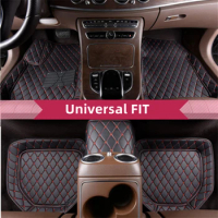 Universal Fit LHD RHD Car Floor Mat Floor Liner Foot Pads For Mazda 2 3 6 Atenza Axela CX-30 CX-5 CX-7 CX-9 CX-3 CX-4 CX-50