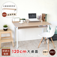 《HOPMA》多功能巧收圓腳工作桌 (附主機架) 台灣製造 書桌E-D320