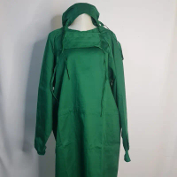Baju Jas Operasi set masker dan penutup kepala Surgical Gown Model Standar Rumah Sakit Bahan Drill P