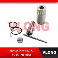 Fuel Injector Overhaul Kits For ISUZU 6SD1 Inyector Repair Parts 095000 0760 095000 0761 1 15300415 