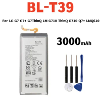 BL-T39 Battery For LG G7 G7+ G7ThinQ LM G710 ThinQ G710 Q7+ LMQ610 BL T39 Mobile Phone Bateria + Free tool