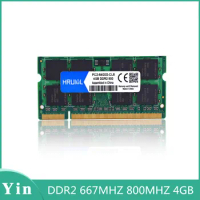 Sale DDR2 4GB 667Mhz 800Mhz Ram PC2-5300 PC2-6400 Sodimm For Laptop Notebook Memory Ddr2 4GB PC2-5300s PC2-6400s 4G