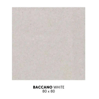 Granit Merek Infiniti Type Baccano White Ukuran 80x80 Matt