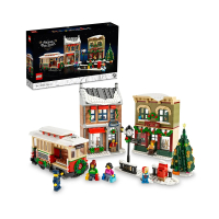 【LEGO 樂高】積木 耶誕系列 Holiday Main Street 節慶街道 10308W(代理版)