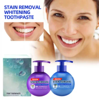 Sdatter Baking Soda Squeeze clean Toothpaste Whitening Teeth Reduce Yellow Oral Care Fresh Breath Protect Gums Dental Cream