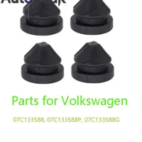For VW Jetta Polo Sharan T-Cross T-Roc Tiguan Up rubber Bonnet Hood Air Intake Filter Grommet mount bushing Buffer Cushions