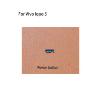 Side Button For Vivo Iqoo 5 Power On Off Button + Volume Button For Vivo Iqoo5 Side Buttons Set Replaceme Parts