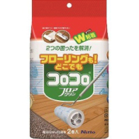 【日本NITOMS】nitoms地板專用備用貼紙二入(居家必備 備用品 好收納 滾筒式 補充包)