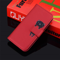 Wallet Card Holder Phone Case For Samsung Galaxy S20 S21 S22 S23 Plus Ultra S20FE S21FE S23FE Cute A