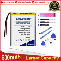 HSABAT 0 Cycle 600mAh Battery for Bose Sport Earbuds Bluetooth headset charging box High Quality Replacement Accumulator