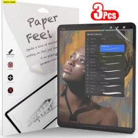 3Pcs Paper Feel Like Screen Protector For ipad 10th 9th Generation 8 7 6 Air 5 4 Pro 12.9 11 10.5 9.7 Mini 4 5 6 No Glass