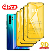 9D Protective Glass For Huawei P30 Lite P40 P20 Pro Honor X8 50 10X 20 30i 8A 8C 9S 9A 9X 9s 8C P Smart Z 2021 Screen Protectors