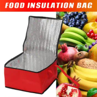 Waterproof Insulated Bag Cooler Folding Picnic Portable Ice Pack Food Thermal Bag Food Delivery Bag Pizza Bag Hiking Camping