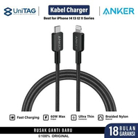 ANKER Kabel Data 322 Powerline USB C to Lightning MFi Fast Charging Cable for iPhone 14 13 12 by Uni