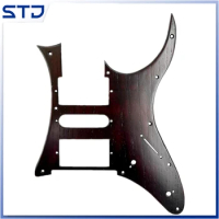 RG 350 DX HHSH NEW - Replacement ailanthus wood Guitar Pickguard For Ibanez