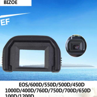 BIZOE EF Camera Rubber Eyecup Eyepiece Viewfinder for Canon EOS 400D 450D 500D 550D 300D 350D 1000D 1100D