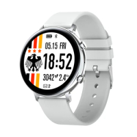 GW33 Smart Watch Men Women ECG PPG Heart Rate Full Round Touch Screen Smartwatch Waterproof IP68 Wristwatch Fitness Tracker Hour