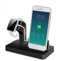 2in1 Charging Stand for Apple Watch 7 6 5 4 3 2 1 SE Applewatch IWatch Series Charger Station Dock for IPhone 13 12 11 Pro Max X