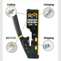 ZOERAX Alat Crimping RJ45 Pass Through Cutter - Solusi Instalasi Jaringan Praktis, Efisien, dan Pres