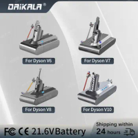 21.6V Batterie for Dyson V6 V7 V8 V10 Series SV12 DC62 SV11 sv10 Handheld Vacuum Cleaner Spare battery Rechargeable Batery