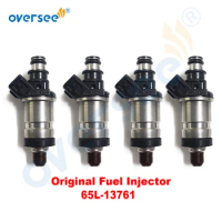 4pcs 65L-13761 Original Jet Ski Fuel Injector For Yamaha Outboard Motor 65L-13761-00 Marine Boat Eng