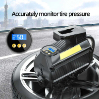 Pompa Ban Elektrik Wired Tire Inflator 150 PSI 120W