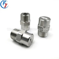 1/4 inch High Pressure Washer Spray Fan Nozzle Tip HU 65 Degree Stainless Steel - Easy to Install