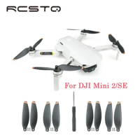 RCSTQ 4 Pair Propeller Blade for DJI Mini 2/SE 2 Pair Replacement 4726 Drone Quadcopter Blades 8pcs for DJI Mini 2 Accessories