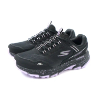 【SKECHERS】SKECHERS GOTRAIL 運動跑鞋 防潑水 黑紫 女鞋 寬楦 129525WBKLV no909