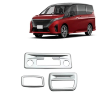 For NISSAN SERENA C28 2023 2024 Car Roof Reading Light Cover Trim Decorative Frame Interior Replacement Parts Accessories 3PCS