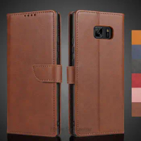 Wallet Flip Cover Leather Case for Samsung Galaxy Note FE N935F Pu Leather Case Phone Bags protective Holster Fundas Coque