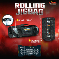 FIRELOCK ROLLING JIG BAG TAS METAL JIG TEMPAT PENYIMPANAN METAL JIG Victory Tackle Online
