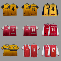 Baju Bola Sepak Arsenal N Retro Vieira Bergkamp Pires Henry Wright Anelka Jersey