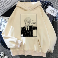 Moriarty the Patriot hoodies women Kawaii long sleeve top Fleece pulls women anime pulls