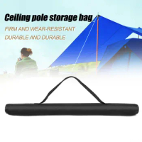 Tent Poles Carrying Bag Portable Fishing Rod Camera Tripod Case 600D Oxford Cloth Wear-resistant Camping Accessories