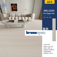 【KRONOSPAN】德國kronospan卡扣超耐磨木地板-0.8坪/件-雅典(AC4耐磨等級 24H防水)