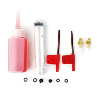 ZOOM Hydraulic Brake Bleed Kit for ZOOM Brake System, Filling Oil Kit, Mineral Oil Brake, Funnel Set Bike Repair Tool