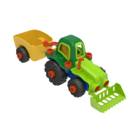 【EDU-TOYS】小小工程師-農場牽引車(會動的車子玩具)