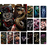 Snake Flower Art Phone Case For Google Pixel 8 7 Pro 7A 7 6A 6 Pro 5A 4A 3A Pixel 4 XL Pixel 5 6 4 3 3A XL