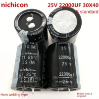 （1PCS）25V22000UF 30X40 nichicon Nikkeon electrolytic capacitor 22000UF 25V 30 * 40 LS series