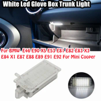 White Led Glove Box Trunk Light For Bmw E46 E90 X5 E53 E81 E82 E83 X3 E84 X1 E87 E88 E89 E91 E92 For Mini Cooper OEM Replacement