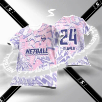 free custom Baju-T Bola Jaring, Dewasa Baju Kolar Tersuai, Sport Baju Kolar Berdiri, Saiz Besar, L