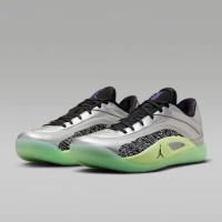 【NIKE 耐吉】運動鞋 籃球鞋 男鞋 JORDAN ZION 4 PF 喬丹 Air Zoom氣墊 果凍底 銀色 綠色(FD0591005)