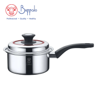 Buffalo 76218P CLASSIC 316不銹鋼五層複合金單柄煲配蒸架連不銹鋼蓋 18cm / 2.2L 香港行貨