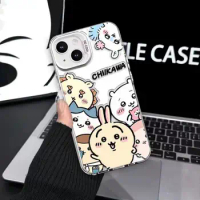 Anime Kawaii Chiikawas Phone Case Iphone15 14 13 Mini Pro Max Cartoon Chiikawas Hachiware Usagi Phone Case Creative Girl Gift