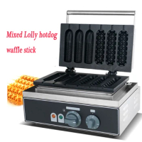 Electric mixed type Corn mould of hot dog grill/ Corn oven/ hot gog lolly waffle maker/ Corn sausage machine/