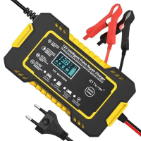 RJ Tianye Charger Aki Mobil Motor Accu Battery Lead Acid 12V 6A RJ-C120501A dengan Smart Charging Ot